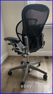 Herman Miller Aeron Office Chair Black Size B