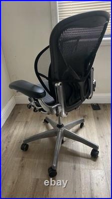 Herman Miller Aeron Office Chair Black Size B