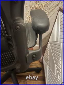 Herman Miller Aeron Office Chair Black, Size B Disassembled