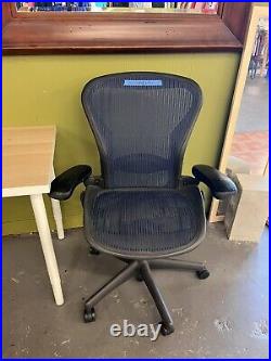 Herman Miller Aeron Office Chair Blue/Black LOCAL PICKUP ATX