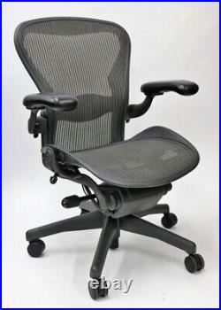 Herman Miller Aeron Office Chair Fully Loaded (Size B) Graphite