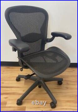 Herman Miller Aeron Office Chair Fully Loaded (Size B) Graphite