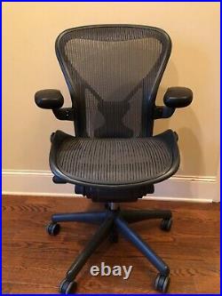 Herman Miller Aeron Office Chair Fully Loaded with Posturefit (Size B)