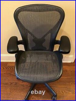 Herman Miller Aeron Office Chair Fully Loaded with Posturefit (Size B)