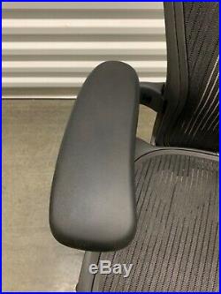 Herman Miller Aeron Office Chair Graphite, Size B. Fully adjustable