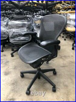 Herman Miller Aeron Office Chair Graphite, Size B Posture Fit