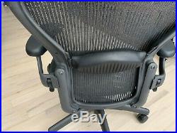 Herman Miller Aeron Office Chair Graphite, Size B Slightly Used