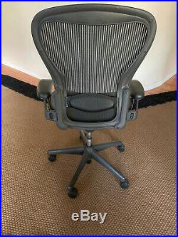 Herman Miller Aeron Office Chair Graphite, Size C Great condition
