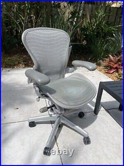 Herman Miller Aeron Office Chair Gray Size A