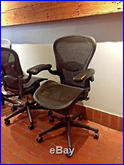 Herman Miller Aeron Office Chair SMALL A Adjustable ERGONOMIC Fully Loaded