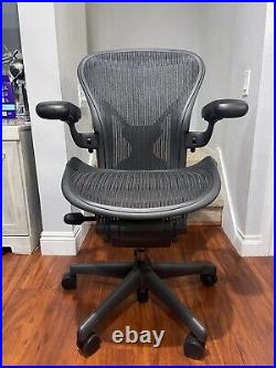 Herman Miller Aeron Office Chair Size A Fully Loaded With Posturefit