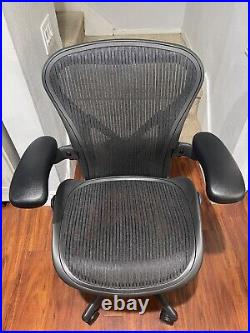 Herman Miller Aeron Office Chair Size A Fully Loaded With Posturefit