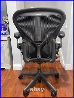 Herman Miller Aeron Office Chair Size A Fully Loaded With Posturefit