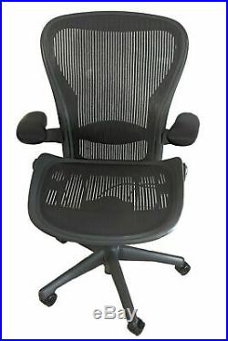 Herman Miller Aeron Office Chair Size B Fully Adjustable with Lumbar Support