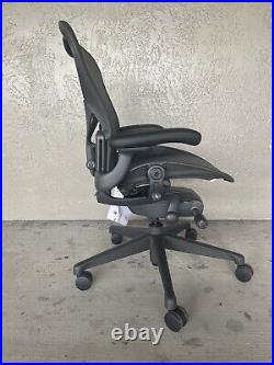 Herman Miller Aeron Office Chair Size B Fully Loaded Black NWT 10 Available