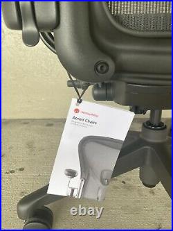Herman Miller Aeron Office Chair Size B Fully Loaded Black NWT 10 Available