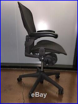 Herman Miller Aeron Office Chair Size B Medium Fully Adjustable & Lumbar Support