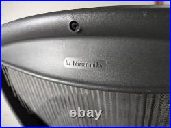 Herman Miller Aeron Office Chair Size B Vintage Herman Miller Aeron Office Chair Size B Vintage