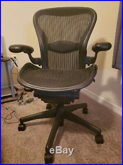 Herman Miller Aeron Office Chair Size B with lumbar support