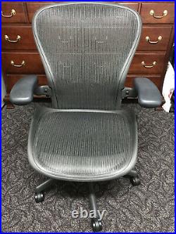 Herman Miller Aeron Office Chair Size C Large Fully Adjustable