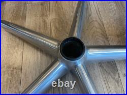 Herman Miller Aeron Office Chair Size C Polished Aluminum Base