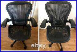 Herman Miller Aeron Office Chair (size B or C) Black Good Condition