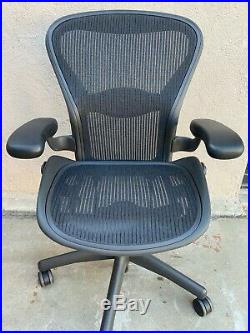 Herman Miller Aeron Office/ Computer Chair Black Size A