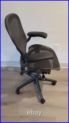 Herman Miller Aeron Office Task Chair Black Office/Desk Chair B
