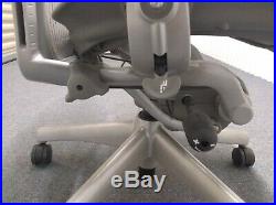 Herman Miller Aeron PostureFit Size B (Medium) fully adjustable arms EC Atlanta
