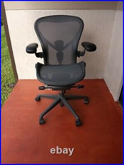 Herman Miller Aeron REMASTERED Size B, Fully Loaded With All The