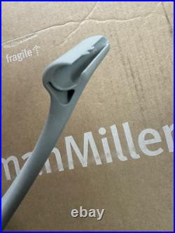 Herman Miller Aeron REMASTERED Size B Posture Fit Back Support Mineral In Color