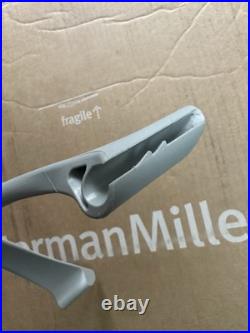 Herman Miller Aeron REMASTERED Size B Posture Fit Back Support Mineral In Color