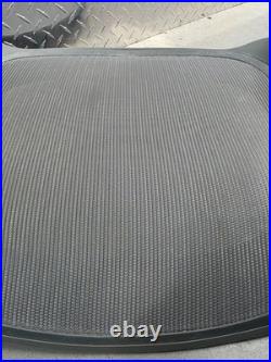 Herman Miller Aeron REMASTERED Size B Seat Pan Replacement Used CARBON COLOR