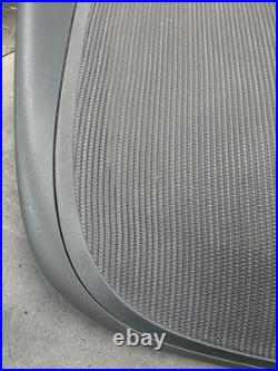 Herman Miller Aeron REMASTERED Size B Seat Pan Replacement Used CARBON COLOR