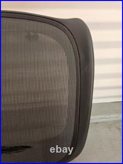 Herman Miller Aeron REMASTERED Size C Seat Pan For Parts Graphite