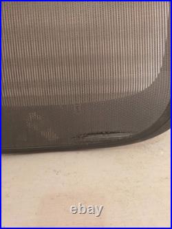 Herman Miller Aeron REMASTERED Size C Seat Pan For Parts Graphite