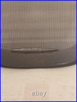 Herman Miller Aeron REMASTERED Size C Seat Pan For Parts Graphite