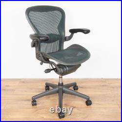 Herman Miller Aeron Rare Emerald Size B Fully Loaded Lumbar Support