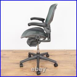 Herman Miller Aeron Rare Emerald Size B Fully Loaded Lumbar Support
