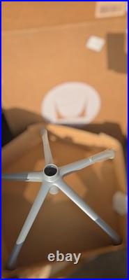 Herman Miller Aeron Remastered 5-Star Base Replacement Satin Aluminum Mineral