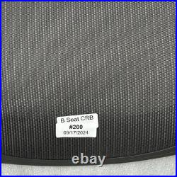 Herman Miller Aeron Remastered B Size Seat Replacement, OEM-Brand Newith Carbon