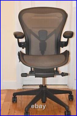 Herman Miller Aeron Remastered Chair Fully Loaded with Posturefit SL (Size B)