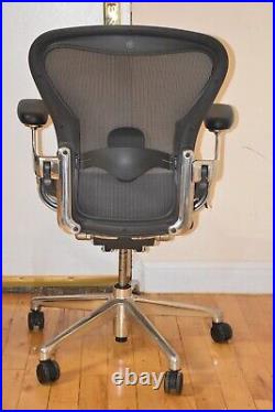 Herman Miller Aeron Remastered Chair Fully Loaded with Posturefit SL (Size B)