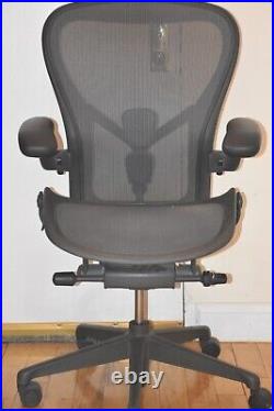 Herman Miller Aeron Remastered Chair Fully Loaded with Posturefit SL (Size C)