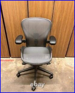 Herman Miller Aeron Remastered Chair Size B, Fully Adjustable