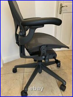Herman Miller Aeron Remastered Chair Size B Fully Loaded Office Chair