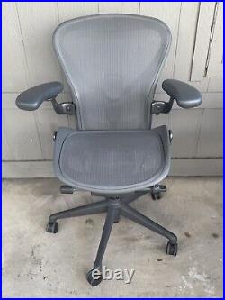 Herman Miller Aeron Remastered Chair Size B- open box