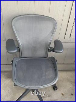 Herman Miller Aeron Remastered Chair Size B- open box
