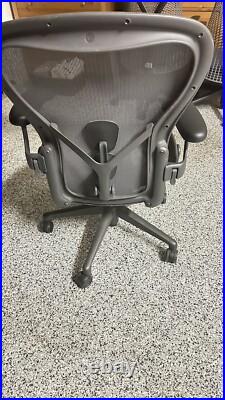 Herman Miller Aeron Remastered Chair Size C Graphite Fully Loaded