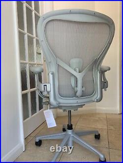 Herman Miller Aeron Remastered Chair Size C Large 2020 Fully Loaded New GREY